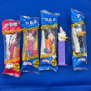 Lot of 5 Mickey Mouse & Friends Pez Dispensers
